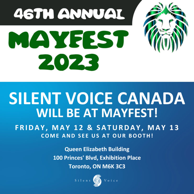 Silent Voice Canada at Mayfest 2023! Silent Voice Canada